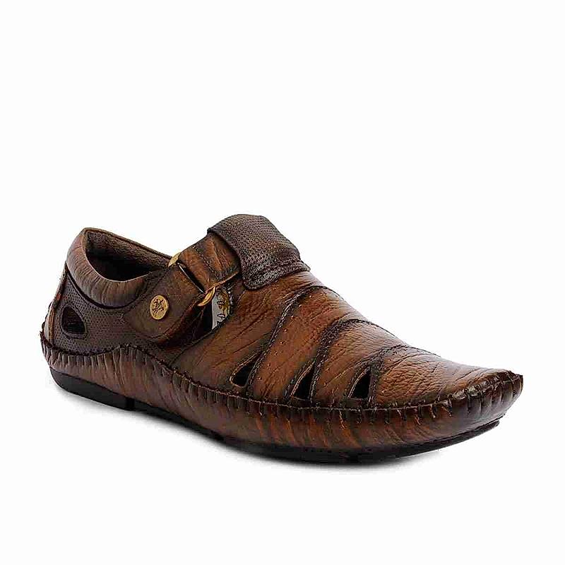 BUCKAROO TAN MEN CARLIN NX SANDALS