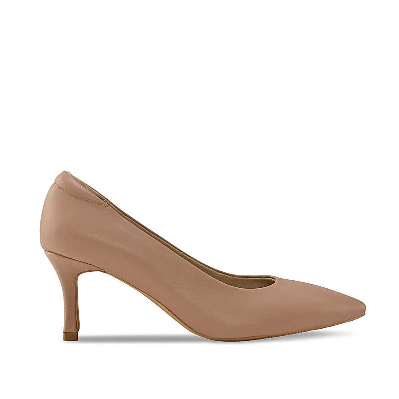 Rocia Nude Women Pointy Toe Stiletto Pumps