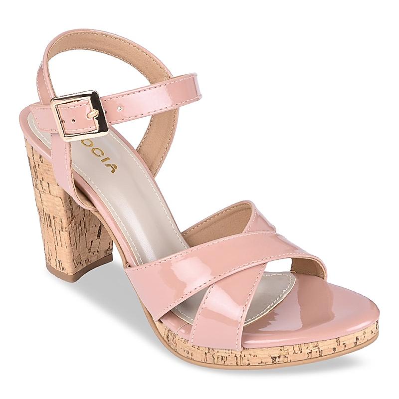 Rocia Nude Women High Block Heel Sandal