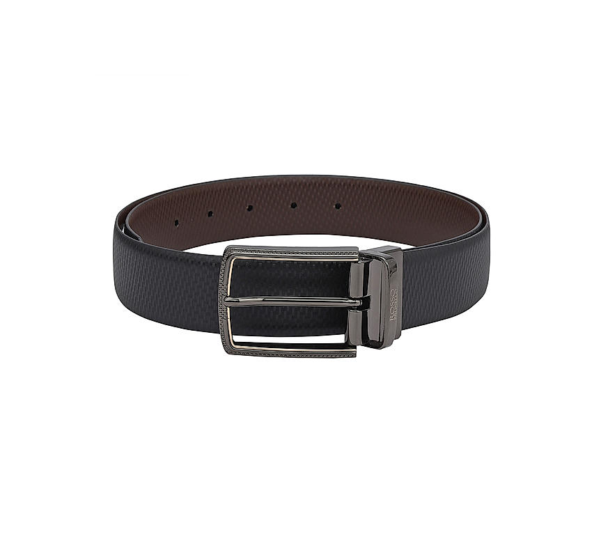 Black and Brown Reversible Men' Belt