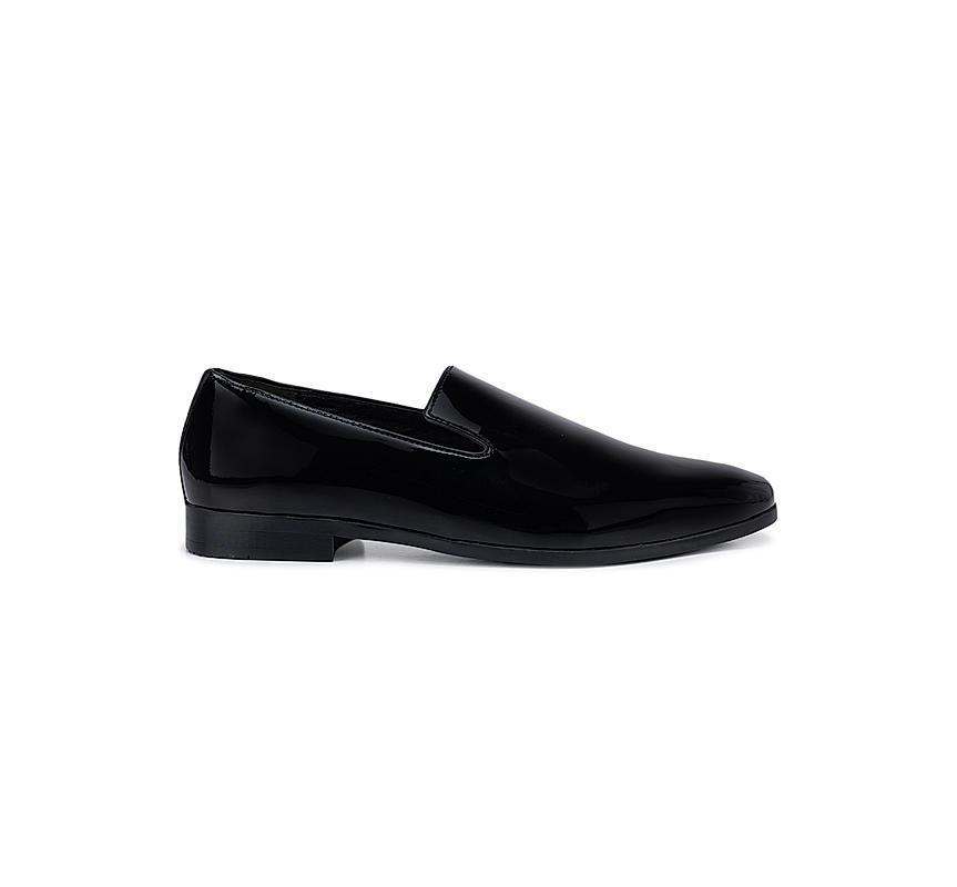 Black Patent Loafers