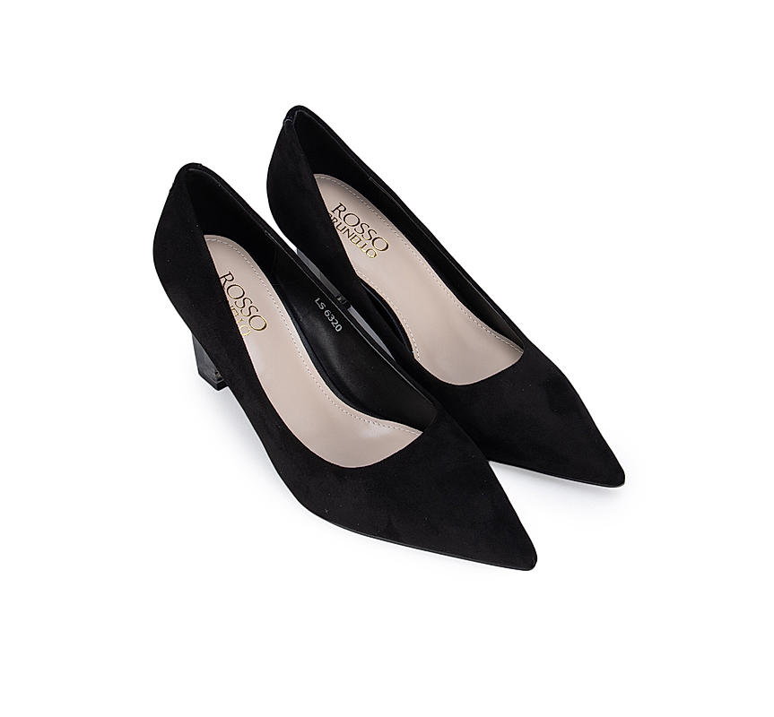 Black Pointed Toe Pumps