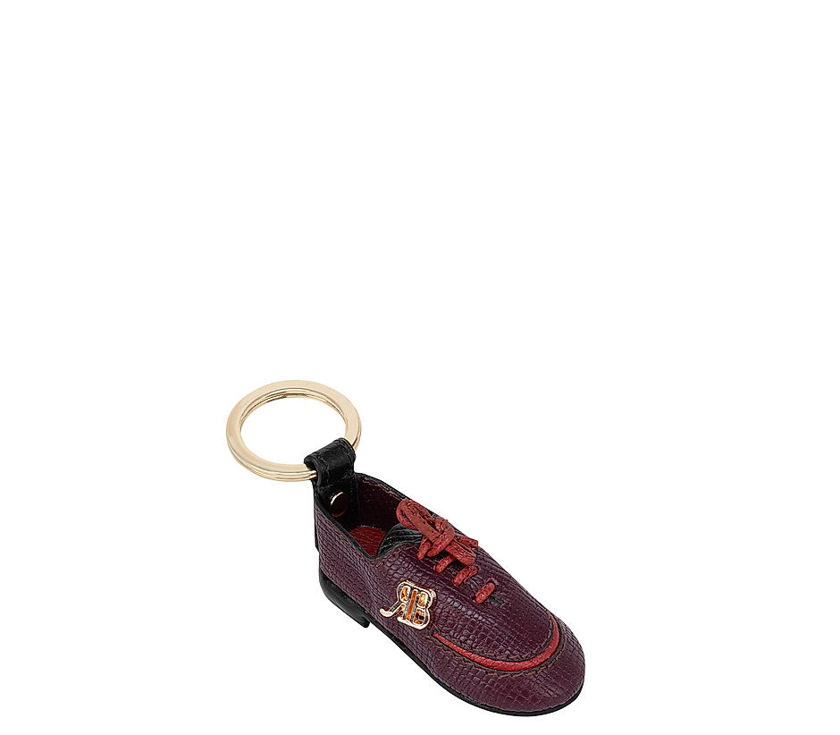 Burgundy Franzy key Chain