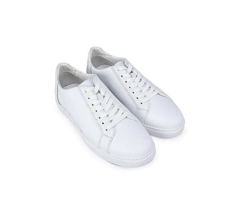 Shoes leather outlet white