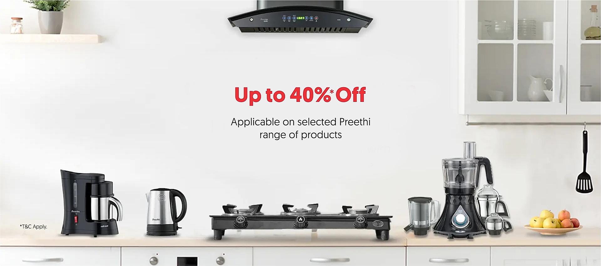 Upto 40% Off