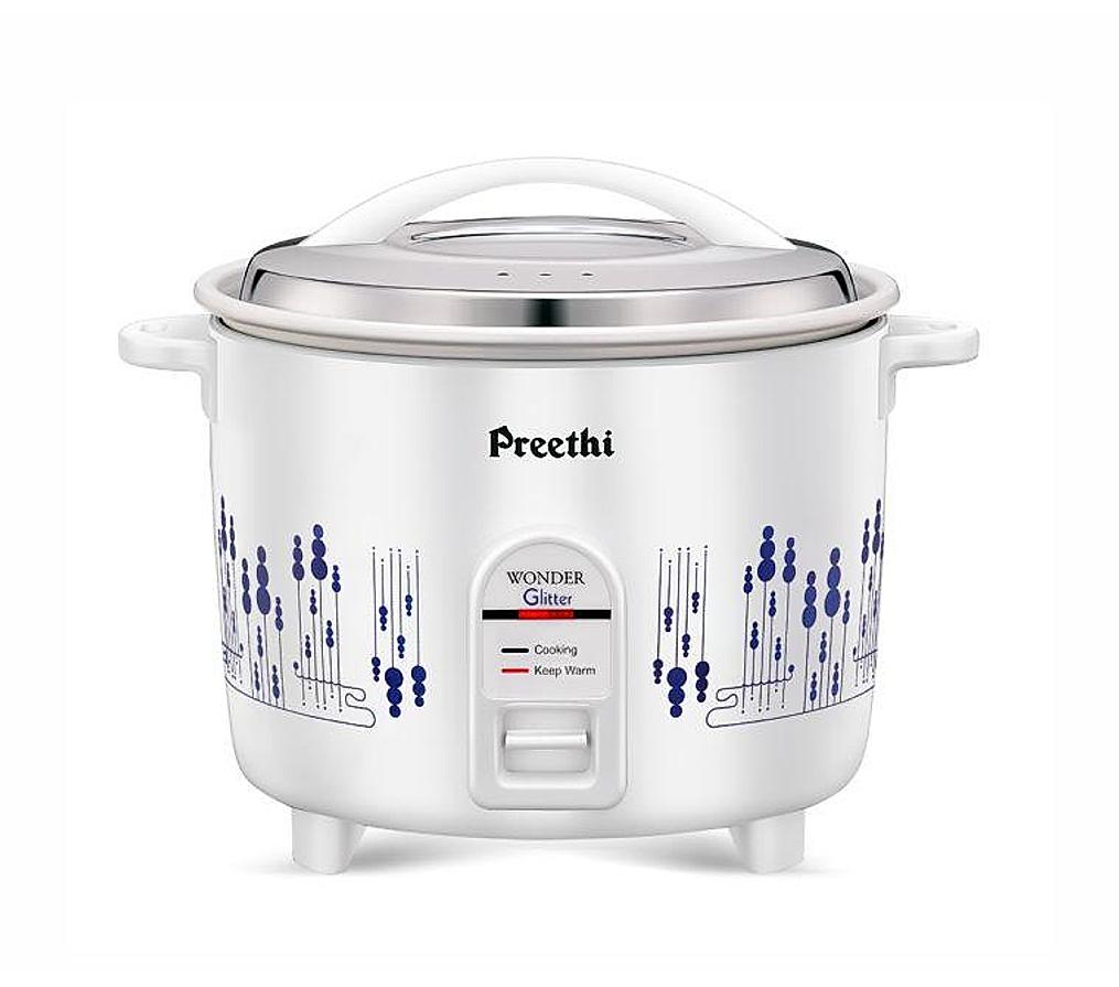Buy Preethi Glitter E 2.2 Ltr Rice Cooker Online at Preethi E-Store