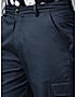 KOTTY MEN'S SOLID MID RISE STRAIGHT FIT COMFORTABLE AND STRECHABLE CARGO JEANS