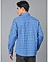 KOTTY MENS REGULAR FIT CHECKERED SPREAD COLLAR CASUAL SHIRTS