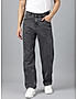 KOTTY MEN REGULAR MID RISE BLACK SOLID JEANS