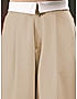 KOTTY WOMENS VISCOSE RAYON BEIGE STRAIGHT FIT CASUAL PANT