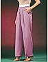 KOTTY WOMENS VISCOSE RAYON PINK STRAIGHT FIT CASUAL PANT