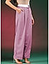 KOTTY WOMENS VISCOSE RAYON PINK STRAIGHT FIT CASUAL PANT