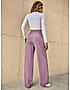 KOTTY WOMENS VISCOSE RAYON PINK STRAIGHT FIT CASUAL PANT