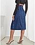 KOTTY WOMENS COTTON LYCRA BLEND BLUE DENIM SKIRTS