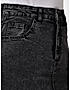 KOTTY WOMENS COTTON LYCRA BLEND GREY DENIM SKIRTS