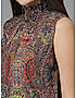 KOTTY WOMEN PRINTED MULTICOLOR SLEEVELESS HIGH NECK TOP