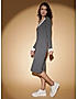 KOTTY Womens V-Neck A-Line Dress