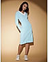 KOTTY Womens V-Neck A-Line Dress