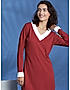 KOTTY Womens V-Neck A-Line Dress