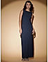 KOTTY Womens Boat Neck Maxi Dress