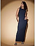 KOTTY Womens Boat Neck Maxi Dress