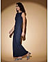 KOTTY Womens Boat Neck Maxi Dress