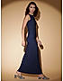 KOTTY Womens Boat Neck Maxi Dress