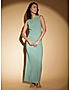 KOTTY Womens Sea Boat Neck Maxi Dress