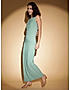 KOTTY Womens Sea Boat Neck Maxi Dress