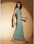 KOTTY Womens Sea Boat Neck Maxi Dress