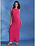 KOTTY Womens Boat Neck Maxi Dress