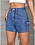 KOTTY Womens High-Rise Denim Shorts