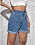 KOTTY Womens High-Rise Denim Shorts