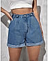 KOTTY Womens High-Rise Denim Shorts