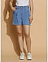 KOTTY Womens High-Rise Denim Shorts