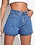 KOTTY Womens High-Rise Denim Shorts