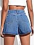 KOTTY Womens High-Rise Denim Shorts