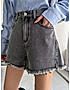 KOTTY Womens High-Rise Denim Shorts