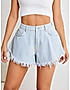 KOTTY Womens High-Rise Denim Shorts