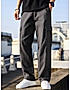 KOTTY Mens Solid Mid Rise Straight Fit stylish Cargo Jeans