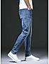 KOTTY Mens Solid Mid Rise  Comfortable and Strechable Stylish Jeans