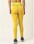 KOTTY Womens Solid Sportwear Tights Bright Yellow