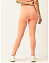 KOTTY Womens Solid Sportwear Tights Peach Pink