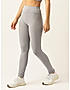 KOTTY Womens Solid Sportwear Tights Fog Grey