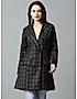 KOTTY Women Checkered Single Breasted Casual Blazer