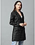 KOTTY Women Checkered Single Breasted Casual Blazer