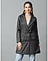 KOTTY Women Checkered Single Breasted Casual Blazer