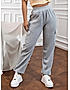 KOTTY Womens Solid Grey Track Pants