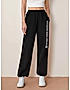 KOTTY Womens Printed Track Pants Jet Black