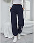 KOTTY Womens Printed Track Pants Navi